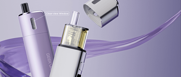 GeekVape Soul 30W Pod System hardware with sleek design, compact size, and integrated pod for vaping convenience.
