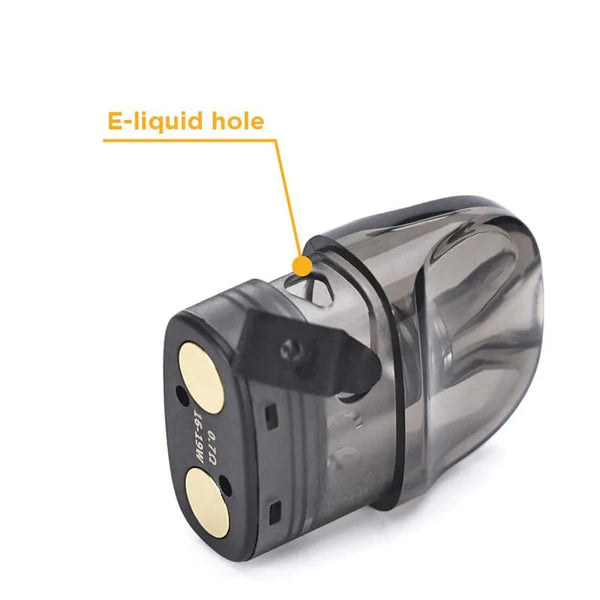 GeekVape U replacement pods for vape hardware, shown in image with sleek design and filling port, compatible with GeekVape devices.