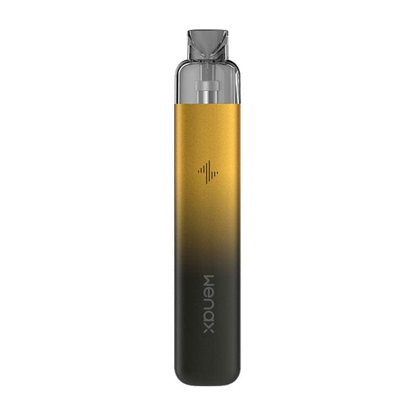 GeekVape Wenax K1 16W pod system vape device with sleek design and compact hardware for easy vaping.