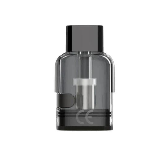 GeekVape Wenax K1 replacement pods for vape device, shown with clear view of pod cartridges and mouthpiece.