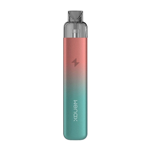 GeekVape Wenax K1 SE pod system hardware showing sleek compact design with mouthpiece and cartridge attached.