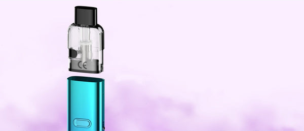 GeekVape Wenax K2 18W pod system vape device with sleek design and compact hardware for easy vaping.