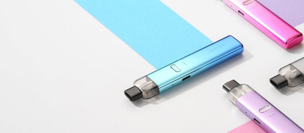 GeekVape Wenax K2 18W pod system device with sleek design, compact hardware for vaping with replaceable pod.