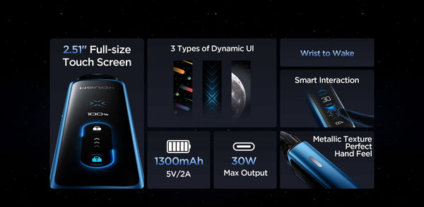 GeekVape Wenax Q Ultra 30W pod kit with sleek hardware design and compact portable vaporizer for easy vaping.