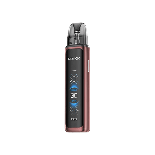 GeekVape Wenax Q Ultra 30W pod kit showing sleek hardware with compact design and pod system for vaping.