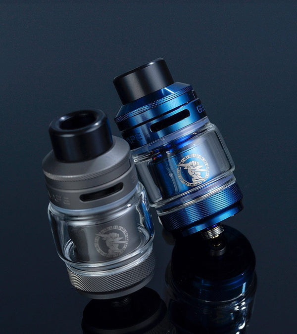 GeekVape Z Sub-Ohm SE Tank vape part with glass chamber and adjustable airflow, designed for high-performance vaping.