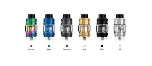 GeekVape Z Sub-Ohm SE Tank for vape devices, featuring a sleek design and adjustable airflow for optimal vaping experience.