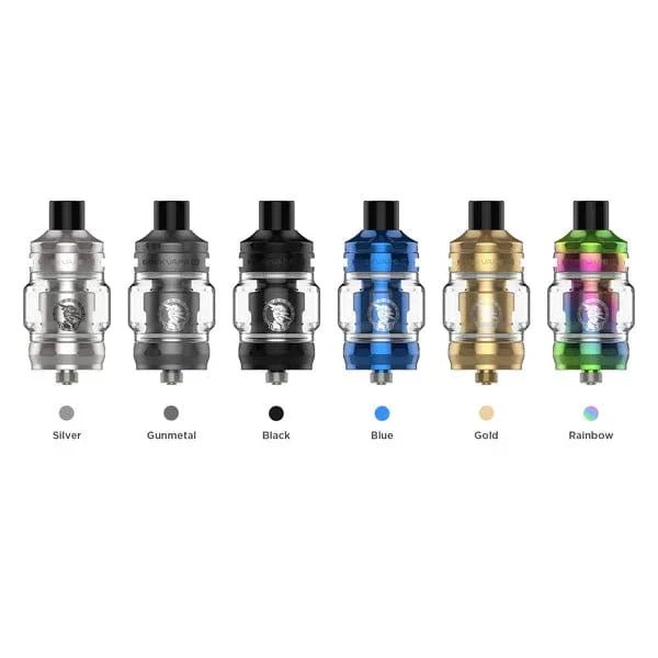 GeekVape Zeus Z Nano 2 tank, compact vape part with glass chamber and metal construction, designed for flavorful vaping.