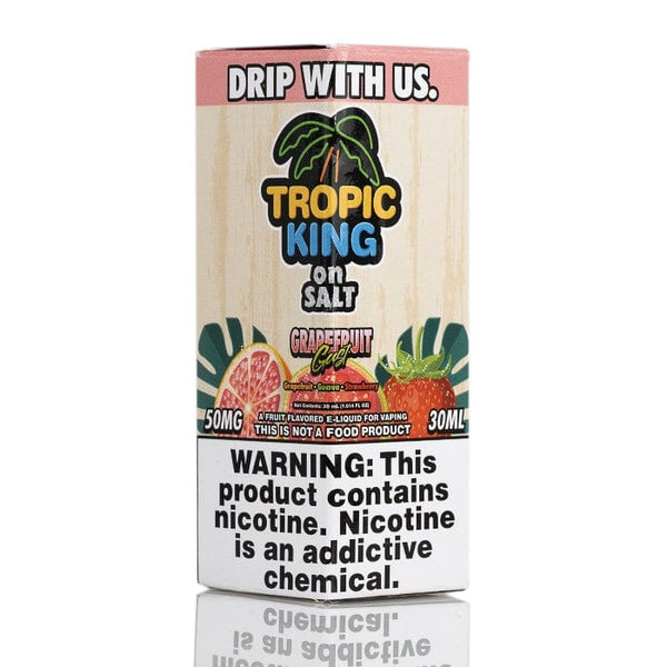 Grapefruit Gust SALT e-liquid by Candy King in a 30mL bottle, featuring a tangy grapefruit flavor for vaping.