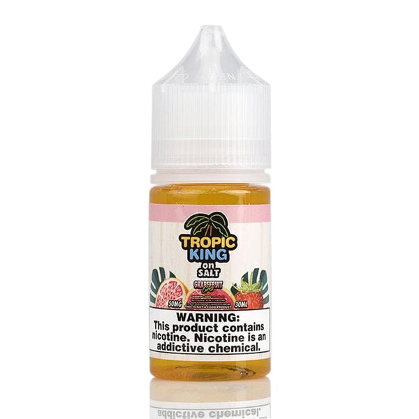 Candy King Grapefruit Gust Salt e-liquid in 30mL bottle with vibrant grapefruit flavor and tropical hints.