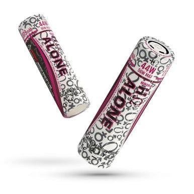 Hohm Tech Batteries HOHM ALONE 18650 3309mAh vape battery showing the cylindrical lithium-ion cell with brand label