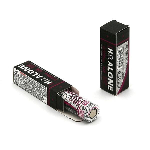 Hohm Tech Batteries HOHM ALONE 18650 3309mAh vape battery showing the cylindrical lithium-ion cell with branding