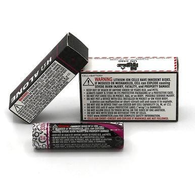 Hohm Tech Batteries HOHM ALONE 18650 3309mAh vape battery, cylindrical rechargeable lithium-ion cell for vaping devices