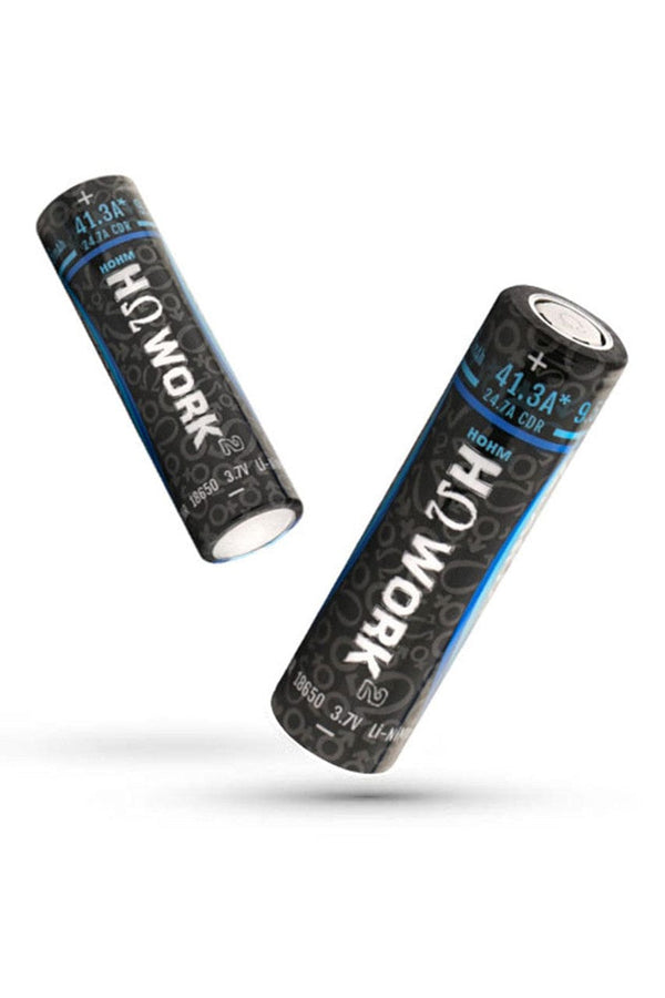 Hohm Tech WORK2 18650 lithium-ion battery with 2547mAh capacity, vape part for electronic cigarettes