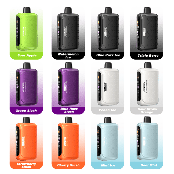 HorizonTech 100K Puff 40ML disposable vape device with sleek design and colorful branding.