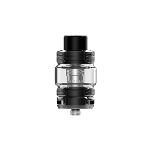 HorizonTech Falcon Legend Sub-Ohm Tank vape part with glass chamber, metal mouthpiece, and adjustable airflow for enhanced vaping.