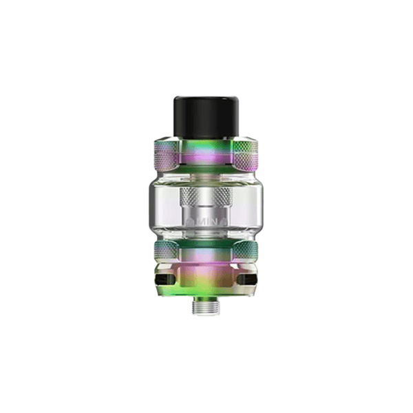 HorizonTech Falcon Legend Sub-Ohm Tank vape part with glass and metal construction, featuring adjustable airflow and coil system.