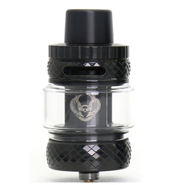 HorizonTech Sakerz Master Sub-Ohm Tank vape part with glass chamber and adjustable airflow for sub-ohm vaping.