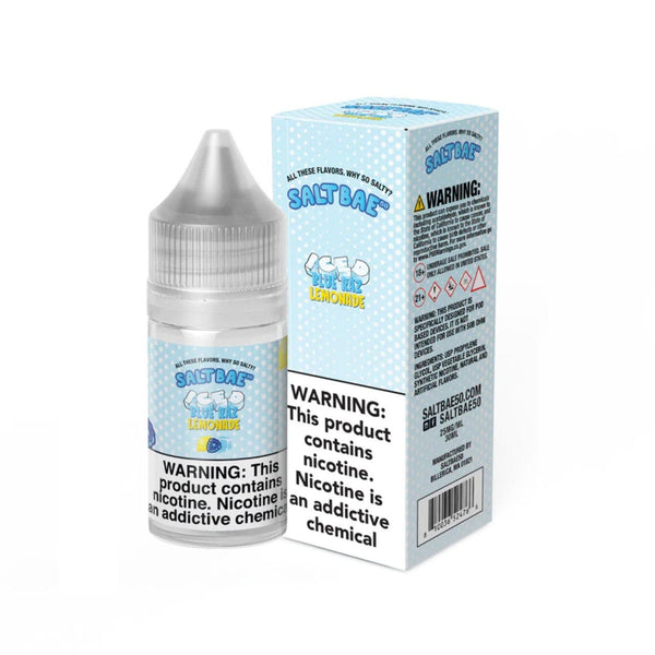 ICED Blue Raz Lemonade SALT - Salt Bae - 30mL