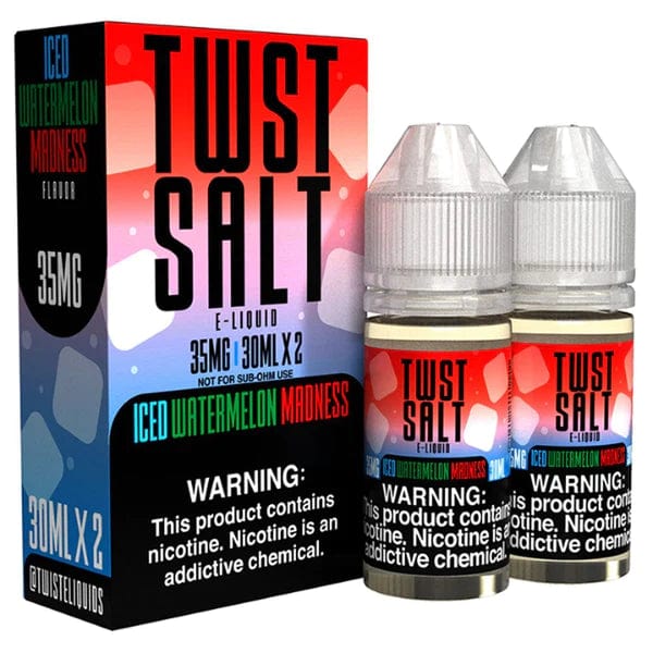 ICED Watermelon Madness SALT - Twist E-Liquids - 60mL