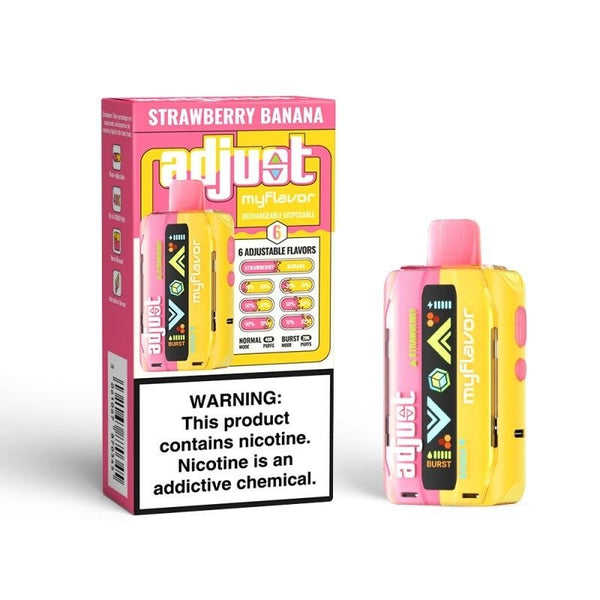 Lost Mary Adjust MyFlavor 40K disposable vape pen with colorful packaging and sleek design, offering up to 40,000 puffs.