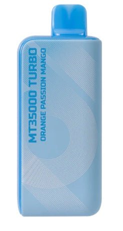 Lost Mary MT35000 Turbo Nixodine disposable vape device with sleek design, zero nicotine, and compact portable size.