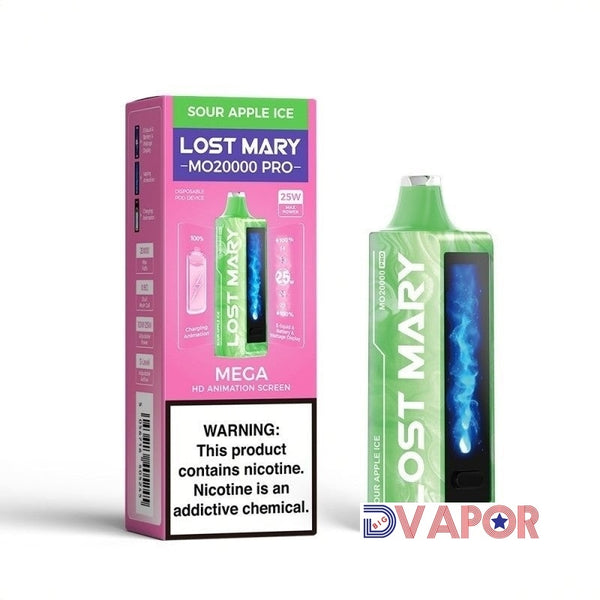 Lost Mary MO20000 Pro with Animated HD Screen