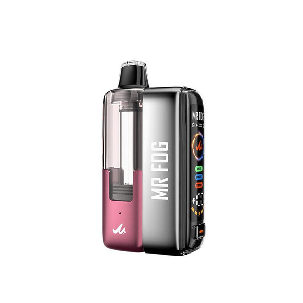 Mr. Fog 45K Puff Disposable Vape Kit showing sleek design and mouthpiece, designed for easy use and portability.