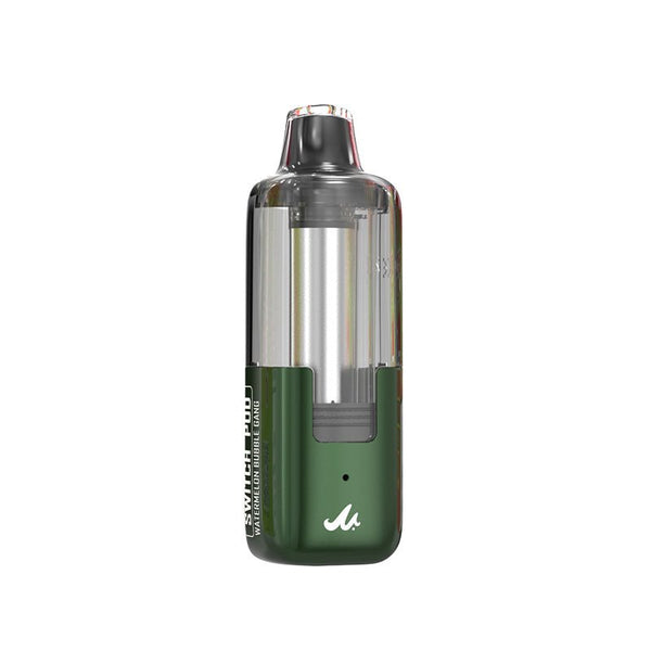 Mr. Fog 45K Puff Replacement Pods for vape disposable device, shown in a clear container with multiple pods visible.