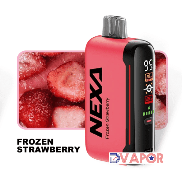 Nexa Bar N20000 Disposable Vape, non-refundable, compact device with sleek design and mouthpiece for easy vaping.