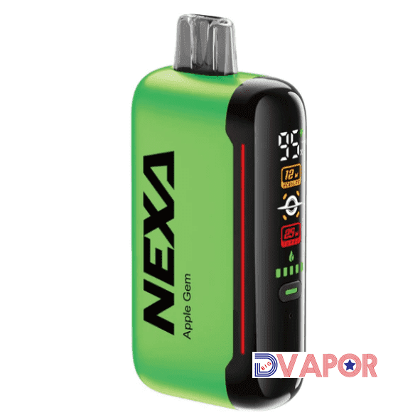 Nexa Bar N20000 disposable vape device with sleek design and branding, non-refundable, ready for use.