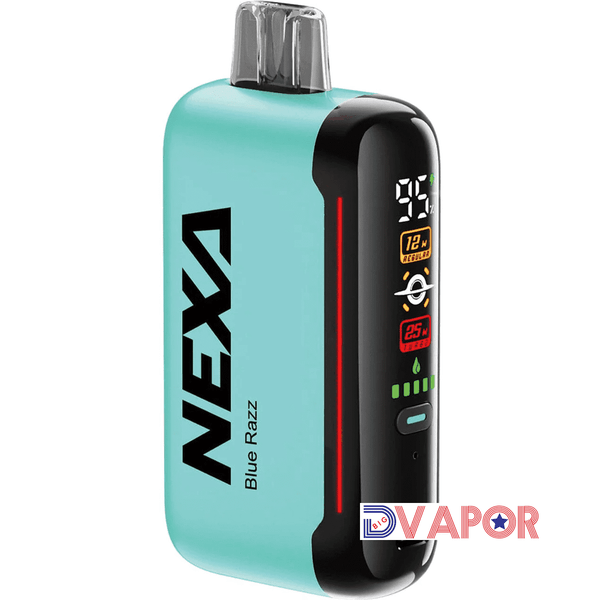 Nexa N20000 disposable vape from Nexa Bar, non-refundable, with sleek design and visible mouthpiece.