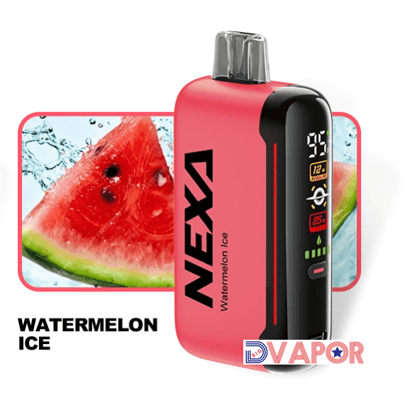 Nexa N20000 Disposable Vape from Nexa Bar, non-refundable, with sleek design and mouthpiece visible.