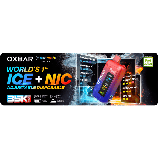 Oxbar ICE-NIC Control 35K Puff Disposable