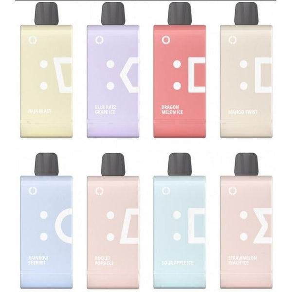 Lost Mary SW16000 refill pod for SW9000 vape disposable, showing the sleek, compact pod design with branding and mouthpiece