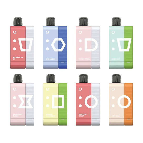 Lost Mary Off-Stamp SW9000 disposable full kit with flavor 5%, including device and accessories, for easy vaping.