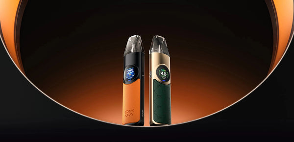 OXVA NeXlim 40W pod system hardware with sleek design and integrated mouthpiece for easy vaping.