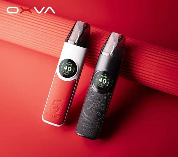 OXVA NeXlim 40W pod system hardware with sleek design and compact size, featuring a removable pod and adjustable airflow.