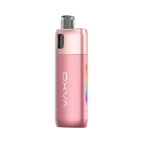 OXVA ONEO 40W pod kit showing sleek hardware design with adjustable airflow and integrated battery for vaping.