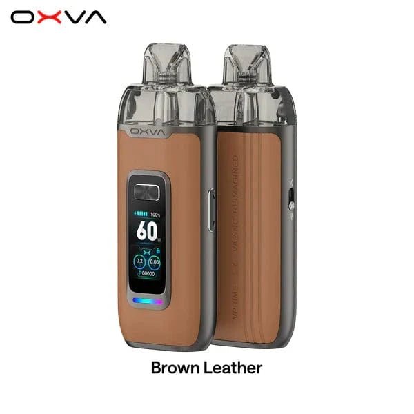 OXVA VPRIME 60W pod system hardware with sleek design, featuring a compact vape device and user interface.
