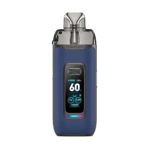 OXVA VPRIME 60W pod system hardware with sleek design, compact size, and user-friendly interface for vaping.