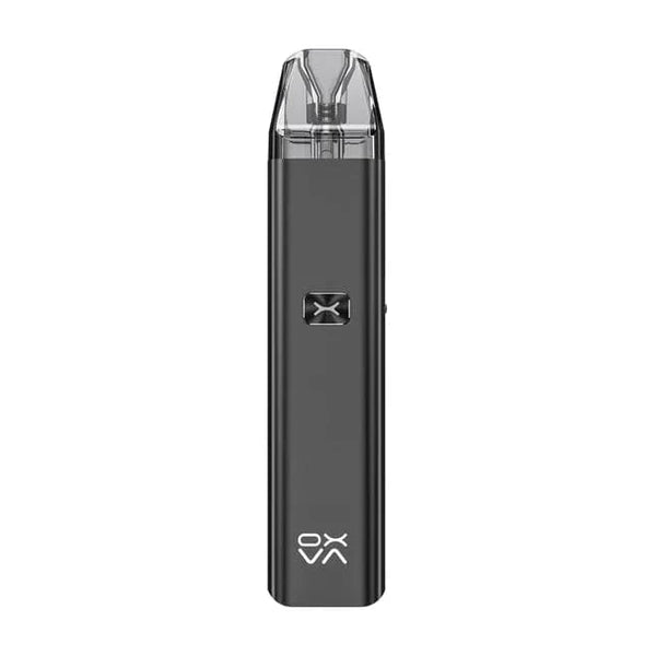 OXVA XLIM C 25W Pod System hardware showing compact design with sleek black finish and integrated mouthpiece