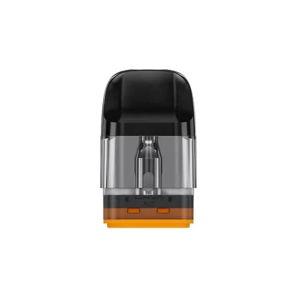 OXVA XLIM EZ Top-Fill Replacement Pods for vape device, shown with clear plastic body and refill opening.