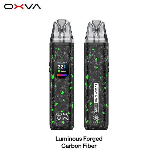 OXVA XLIM Pro 2 DNA 30W pod system hardware with sleek design and adjustable airflow, featuring a compact and portable build.