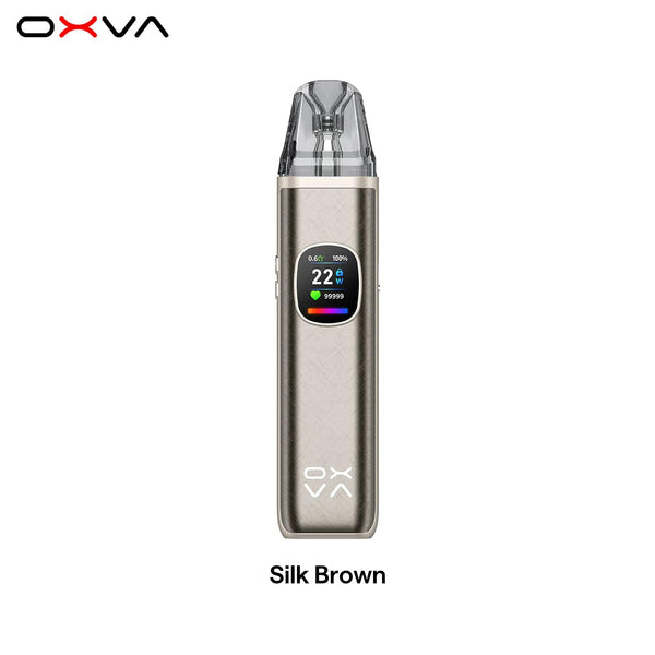 OXVA XLIM Pro 2 DNA 30W pod system hardware with sleek design and compact form, featuring adjustable airflow and LED indicator.