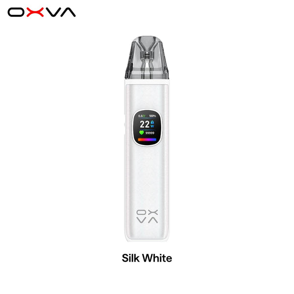 OXVA XLIM Pro 2 DNA 30W pod system hardware with sleek design and compact size, featuring adjustable settings and a modern look.
