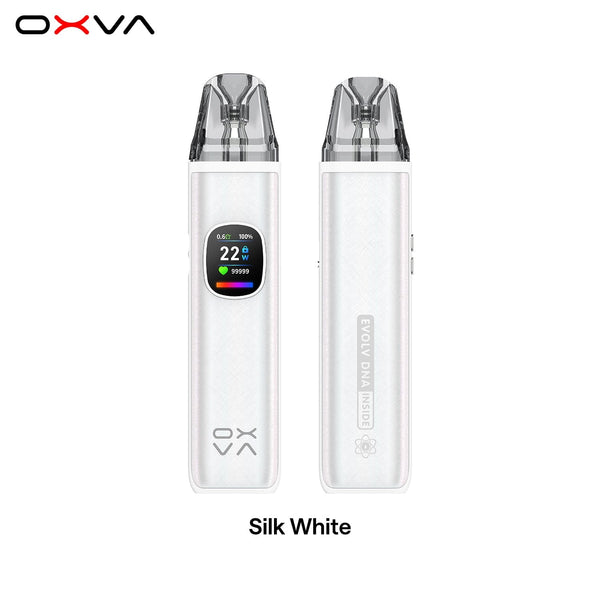 OXVA XLIM Pro 2 DNA 30W pod system hardware with sleek design and compact size, featuring adjustable wattage and modern look.