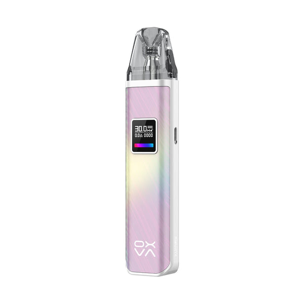 OXVA XLIM Pro 30W pod system hardware with sleek design and compact size, featuring adjustable airflow and replaceable pod.
