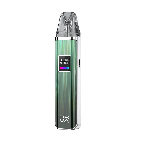OXVA XLIM Pro 30W Pod System hardware with sleek design and compact size for portable vaping.