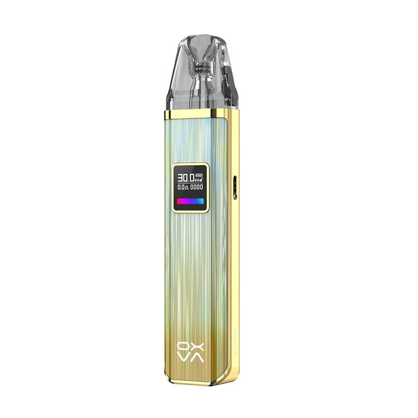 OXVA XLIM Pro 30W pod system hardware device with sleek design and adjustable wattage, featuring a compact and portable form factor.